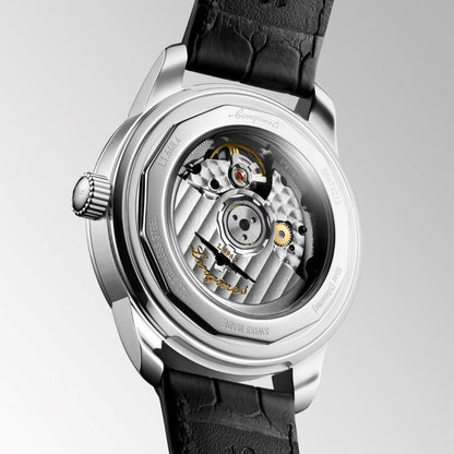 Longines Uhr Conquest Heritage Central Power Reserve 38mm champagnerfarben Automatik Stahl L1.648.4.78.2