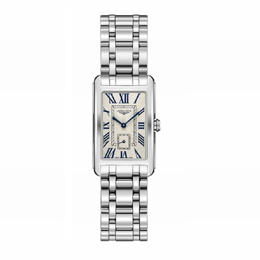Longines DolceVita 23.30x37mm silver quartz steel watch L5.512.4.71.6