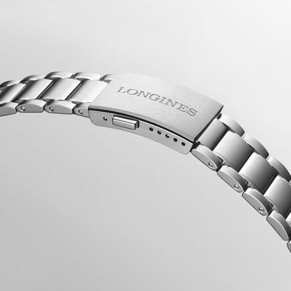 Longines Uhr Longines Spirit Flyback 42mm blau Automatik Stahl L3.821.4.93.6