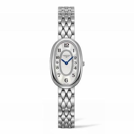 Longines watch Longines Symphonette 18.90x29.40mm mother-of-pearl quartz steel L2.305.4.83.6