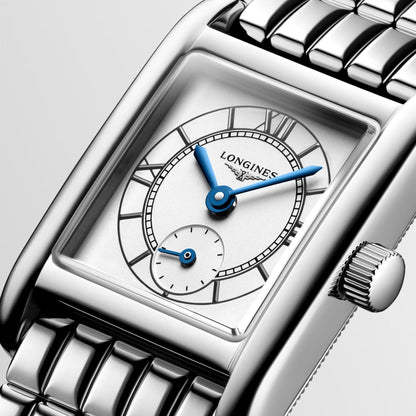 Longines montre Mini Dolcevita 21,5x29mm argent quartz acier L5.200.4.75.6
