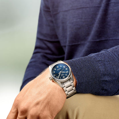Longines Uhr Spirit 42mm Blau Automatik Stahl L3.811.4.93.6
