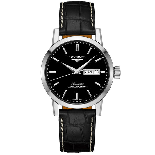 Longines The Longines 1832 40毫米 黑色 自动 钢制 L4.827.4.52.0