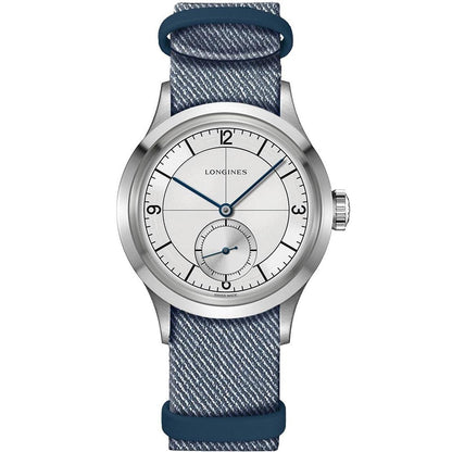 Longines orologio The Longines Heritage Classic 38.5mm argento acciaio automatico L2.828.4.73.0