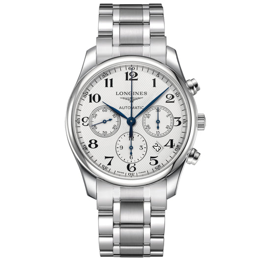 朗琴手表 The Longines Master Collection 计时码表 42mm 银色 自动 钢 L2.759.4.78.6