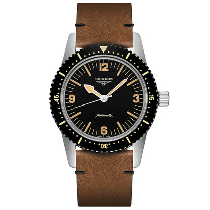 Longines Herrenuhr The Longines Skin Diver Watch 42mm Edelstahl Automatik L2.822.4.56.2
