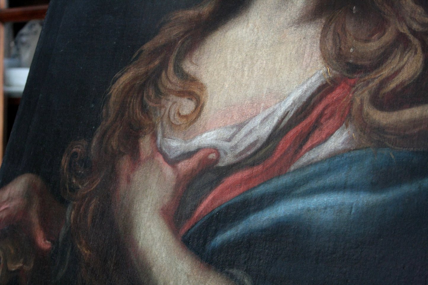 Maddalena penitente, circolo Andrea Vaccaro, fine '600, olio su tela