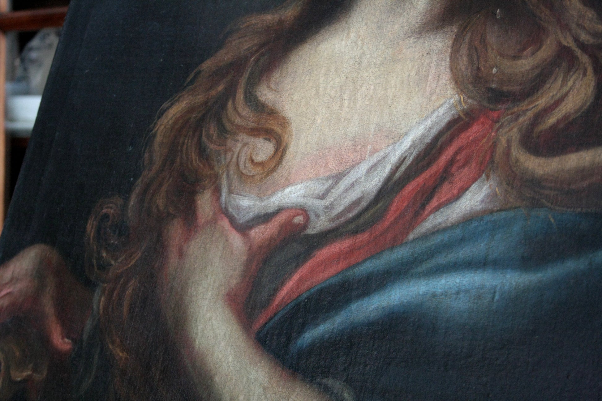 Maddalena penitente, circolo Andrea Vaccaro, fine '600, olio su tela