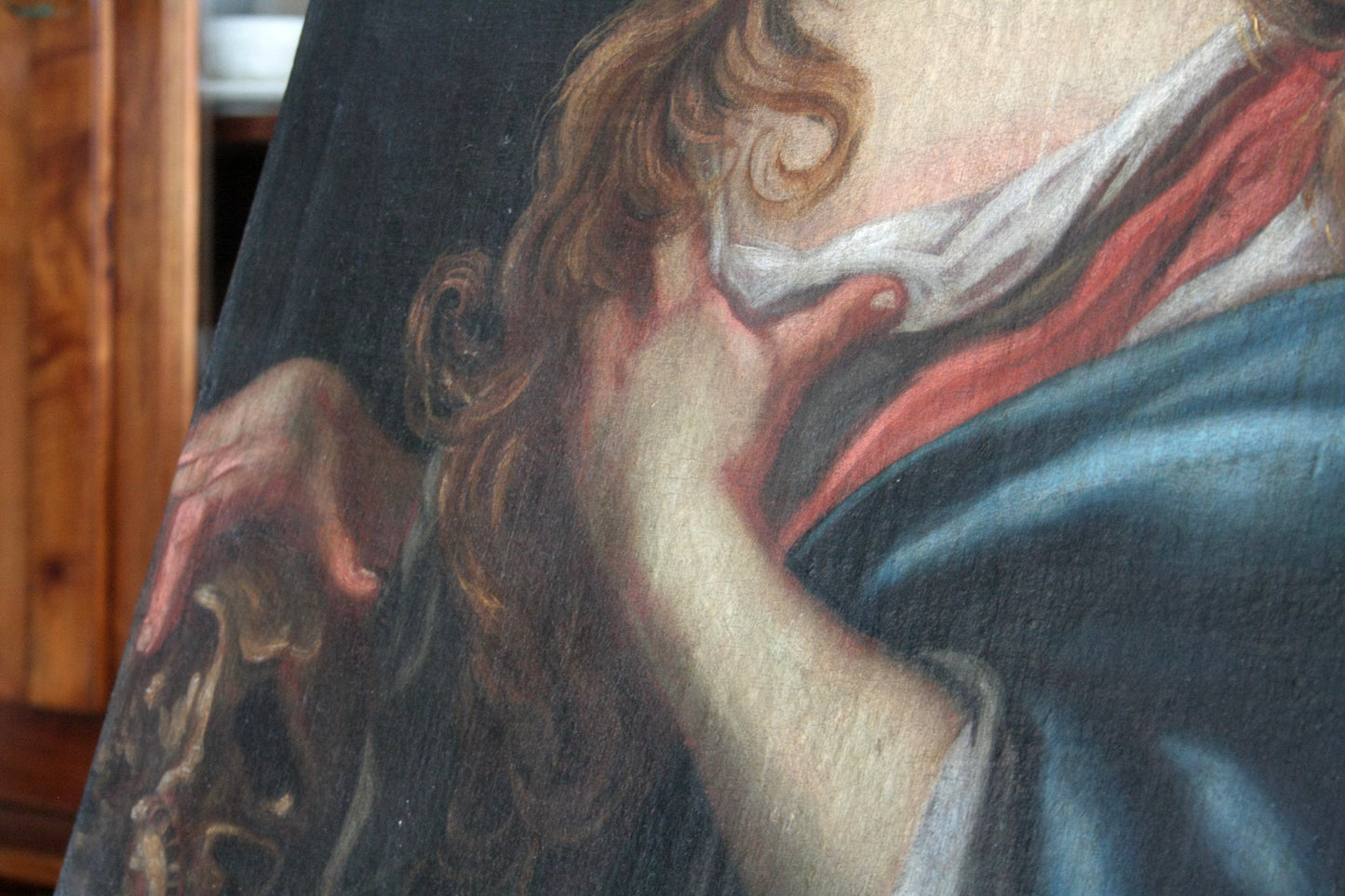 Maddalena penitente, circolo Andrea Vaccaro, fine '600, olio su tela