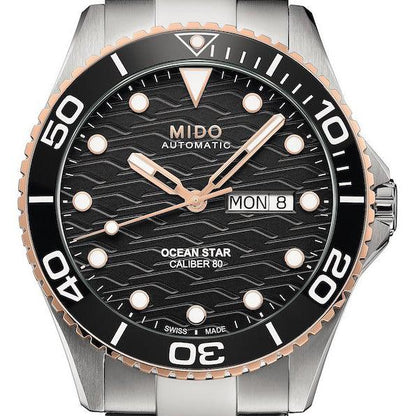 Mido watch Mido Ocean Star caliber 80 42mm black automatic steel M042.430.21.051.00