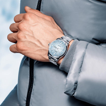 Mido Multifort M Freeze Watch 42mm Turquoise Automatic Steel M038.430.11.041.00