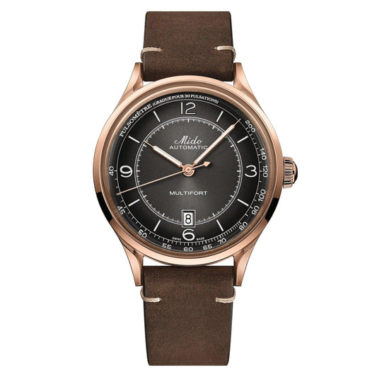 美度 Multifort Patrimony Caliber 80 自动机械表 40毫米 M040.407.36.060.00