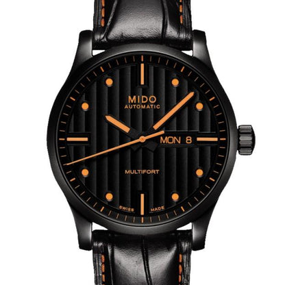 Mido Uhr Multifort Special Edition Edelstahl schwarz M005.430.36.051.80