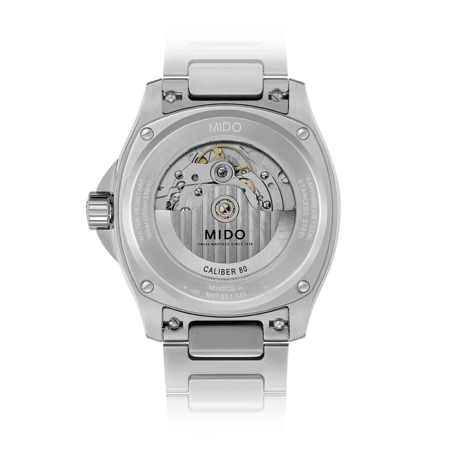 Mido montre Multifort TV Big Date 40mm vert acier automatique M049.526.11.091.00