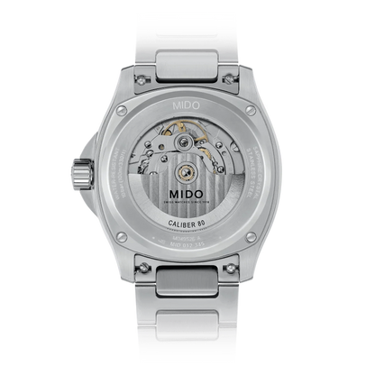 Mido montre Multifort TV Big Date 40mm vert acier automatique M049.526.11.091.00