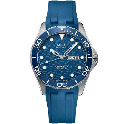 Mido Uhr Ocean Star 200M 42mm blau Automatik Stahl M042.430.17.041.00
