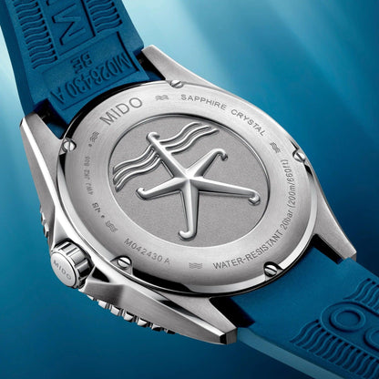Mido Uhr Ocean Star 200M 42mm blau Automatik Stahl M042.430.17.041.00