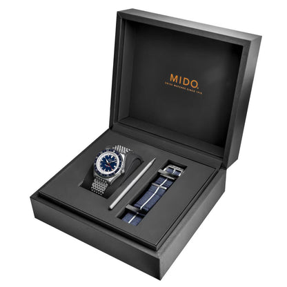 Mido Watch Ocean Star GMT Special Edition 40mm Blue Automatic Steel M026.829.18.041.00