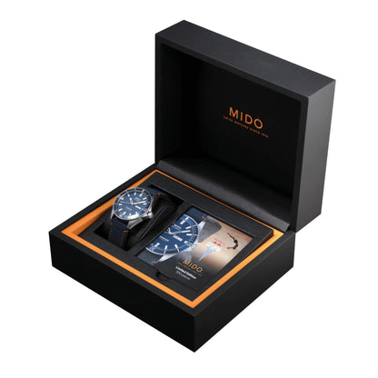 Mido watch Ocean Star Red Bull Cliff Diving limited edition 500pcs 42mm blue automatic steel M026.430.17.041.00