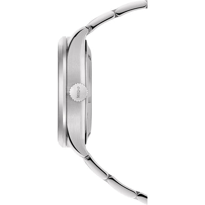 Mido Multifort Dual Time GMT 42mm Kaliber 80 Automatisk Stål Herrklocka M038.429.11.041.00