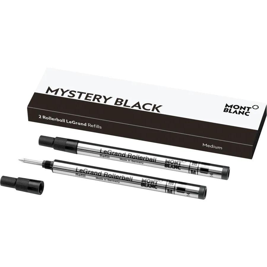 Montblanc 2 Rollerball-Minen LeGrand (M) Mystery Black schwarz 128225