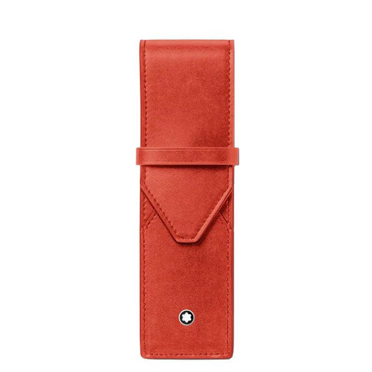 Montblanc Etui für 2 Schreibgeräte Meisterstück Koralle 198355