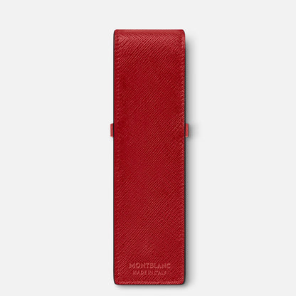 Montblanc étui porte-stylos pour 2 instruments d'écriture Montblanc Sartorial rouge 131204