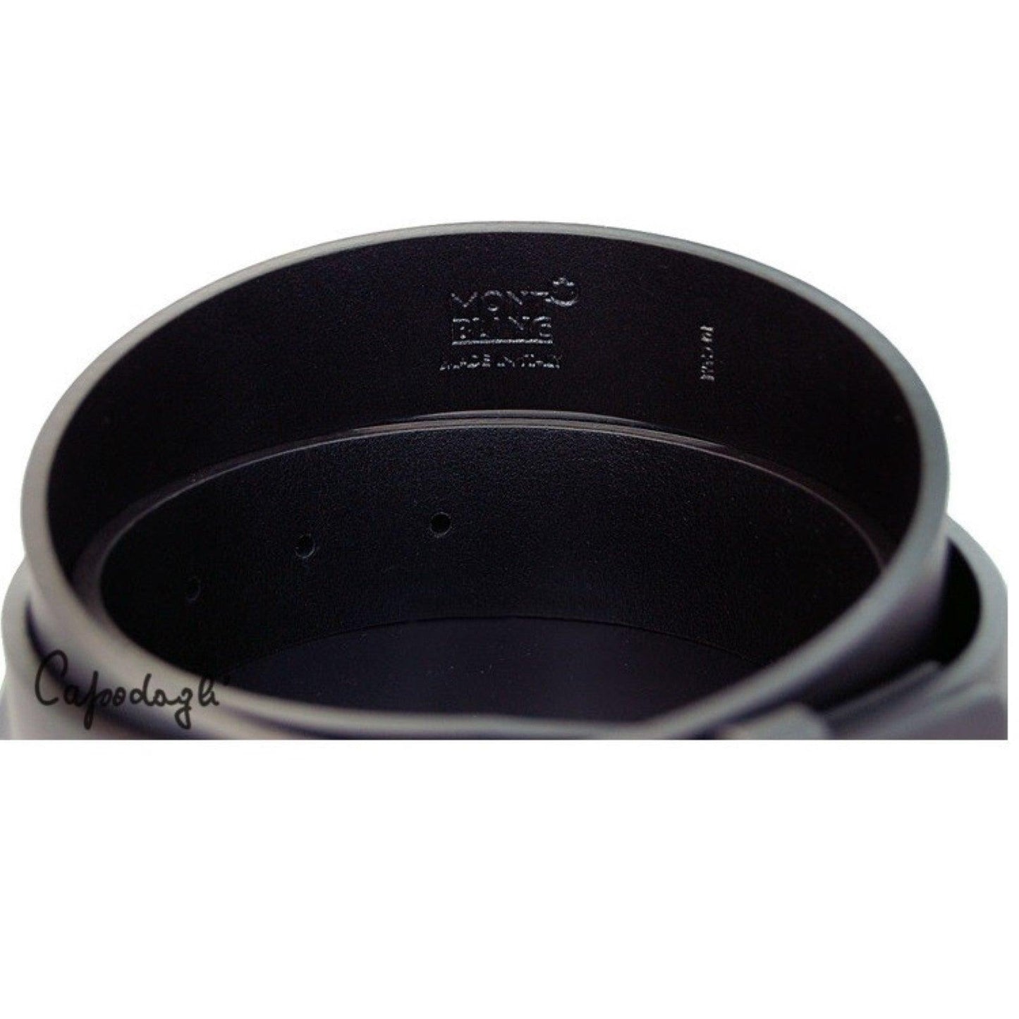 Montblanc Gürtel Classic Line M Signature schwarz 109771