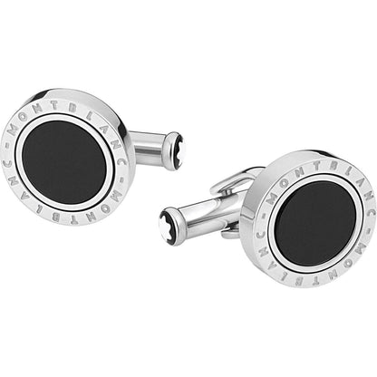 Montblanc Manschettenknöpfe Meisterstück Stahl 116664