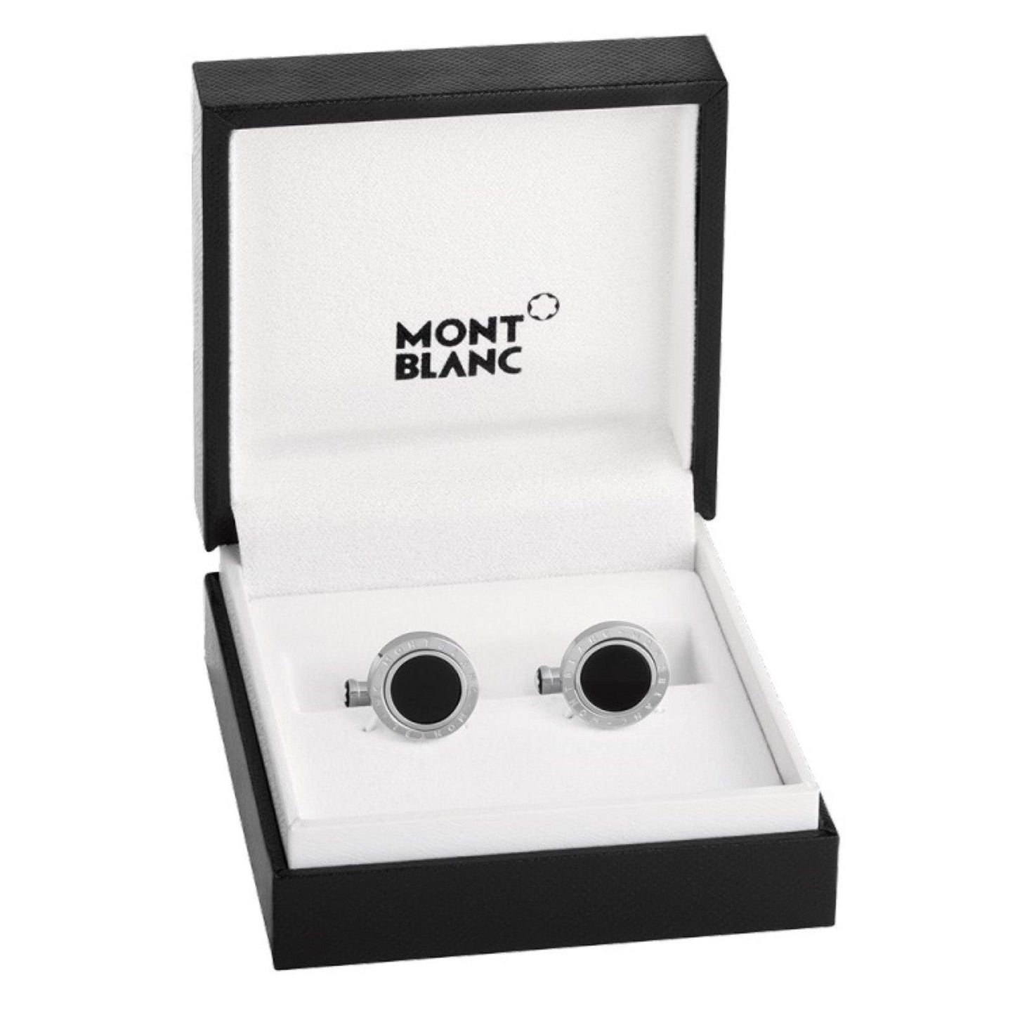 Montblanc Manschettenknöpfe Meisterstück Stahl 116664