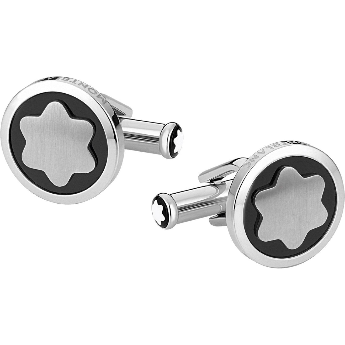 Montblanc Manschettenknöpfe Star Stahl 116661