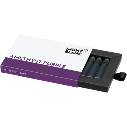 Montblanc ink cartridges 8 pieces Amethyst Purple purple 128200