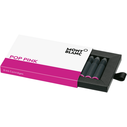 Montblanc ink cartridges 8 pieces Pop Pink shocking pink 128206