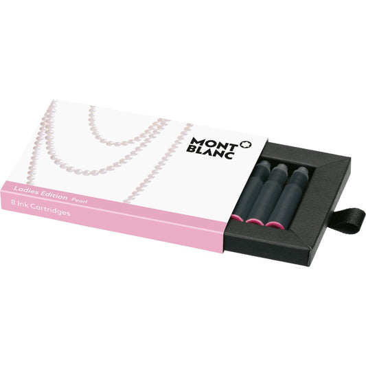 Montblanc inktpatronen dameseditie parelmoer (roze) 8 stuks 118885