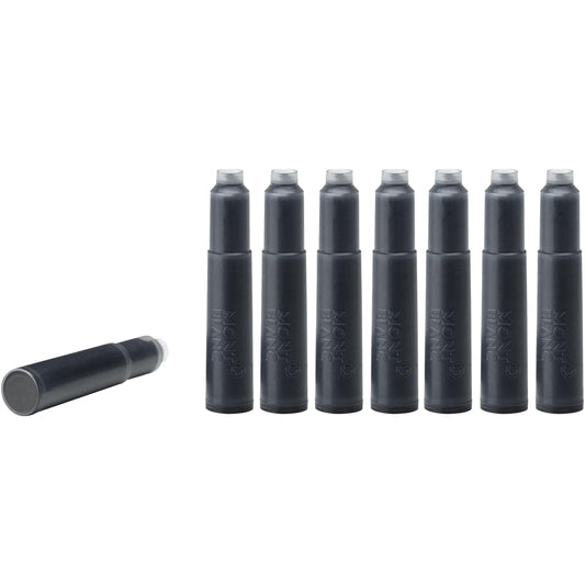 Montblanc Tintenpatronen Mystery Black (Schwarz) Packung 8 Stück 105191