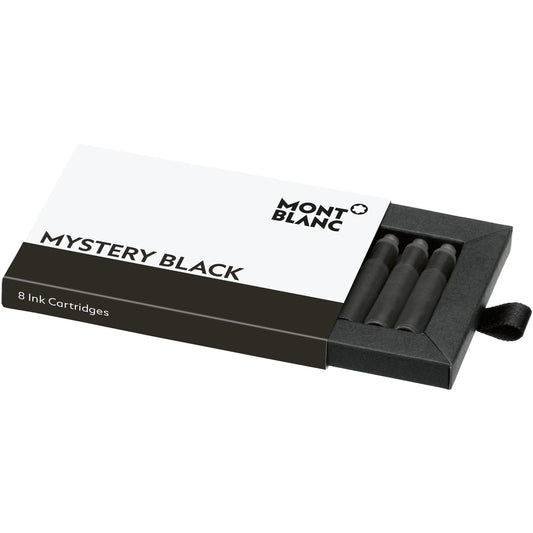 Montblanc Mystery svarta bläckpatroner (8-pack) 128197