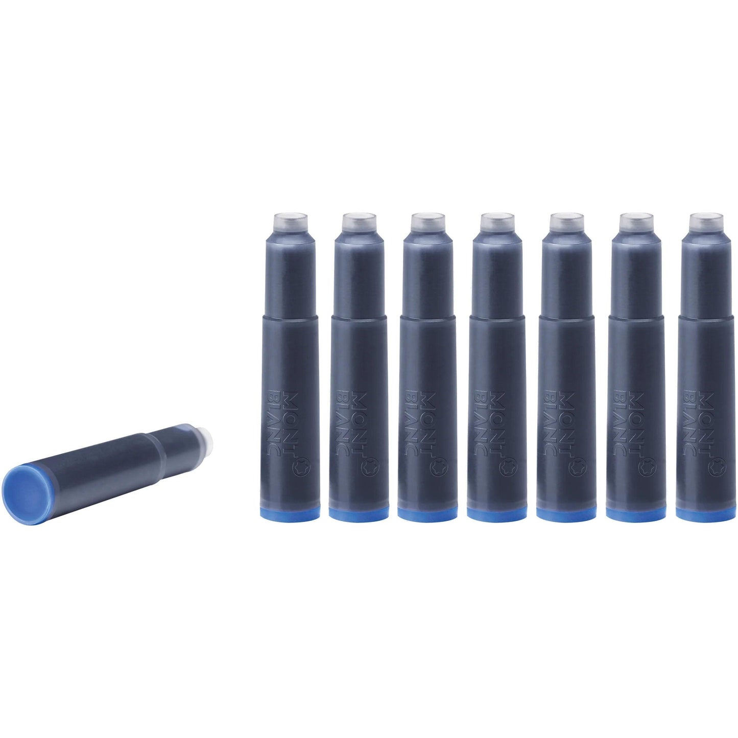 Montblanc Tintenpatronen Royal Blue Königsblau 8 Stück 128198