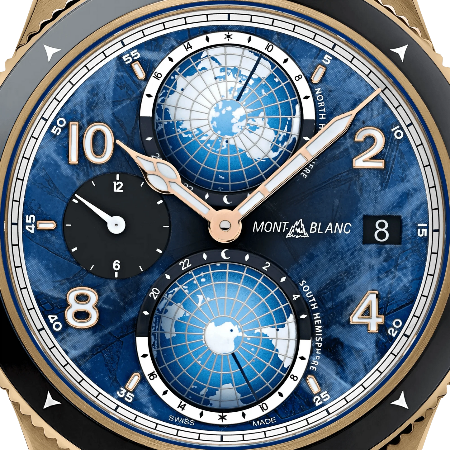 Montblanc horloge 1858 Geosphere 0 Oxygen Limited Edition 1786 stuks 129415