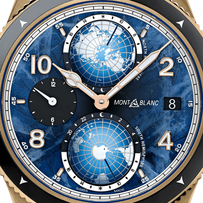 Montblanc horloge 1858 Geosphere 0 Oxygen Limited Edition 1786 stuks 129415