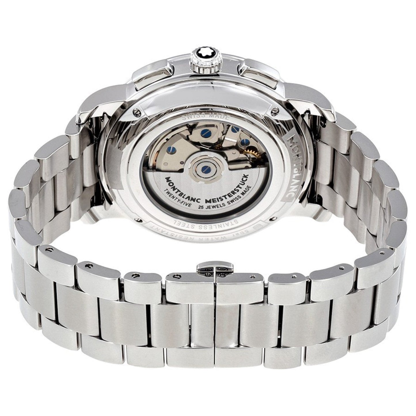 Montblanc Uhr 4810 Chronograph 43mm Silber Automatik Stahl 114856
