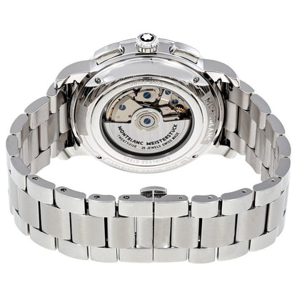 Montblanc Uhr 4810 Chronograph 43mm Silber Automatik Stahl 114856