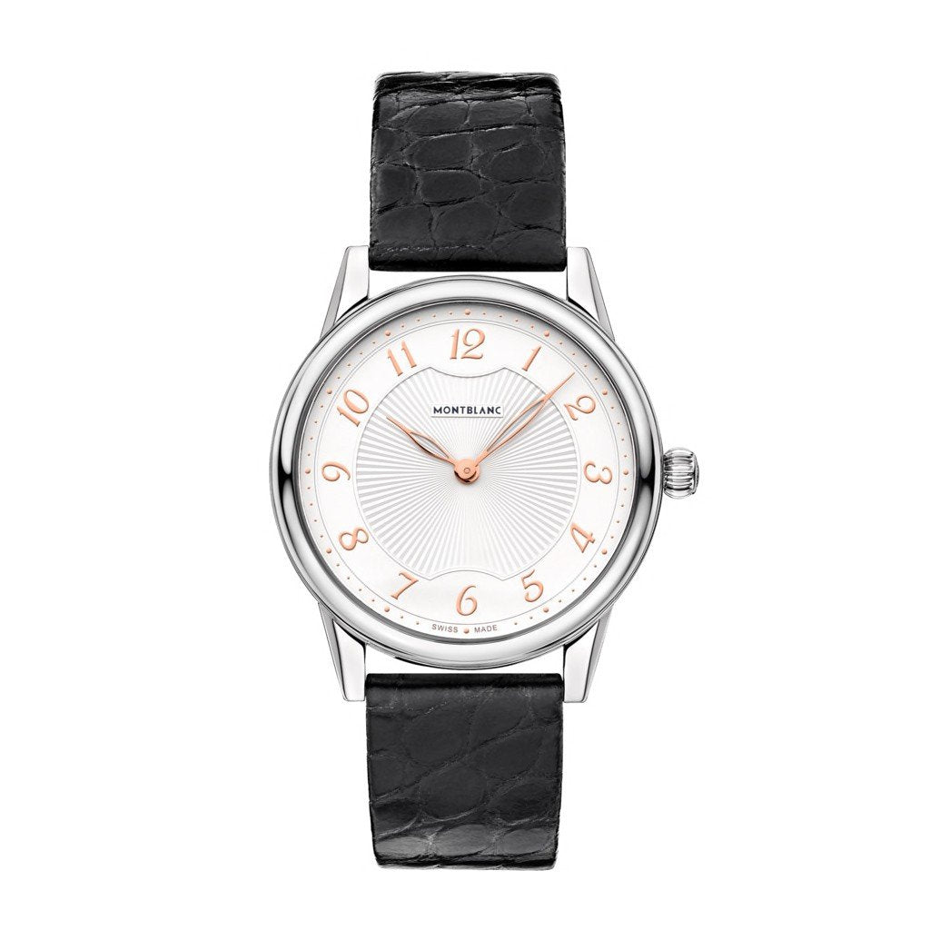 Montblanc Damenuhr Bohème Quarz 34 mm Stahl 123867