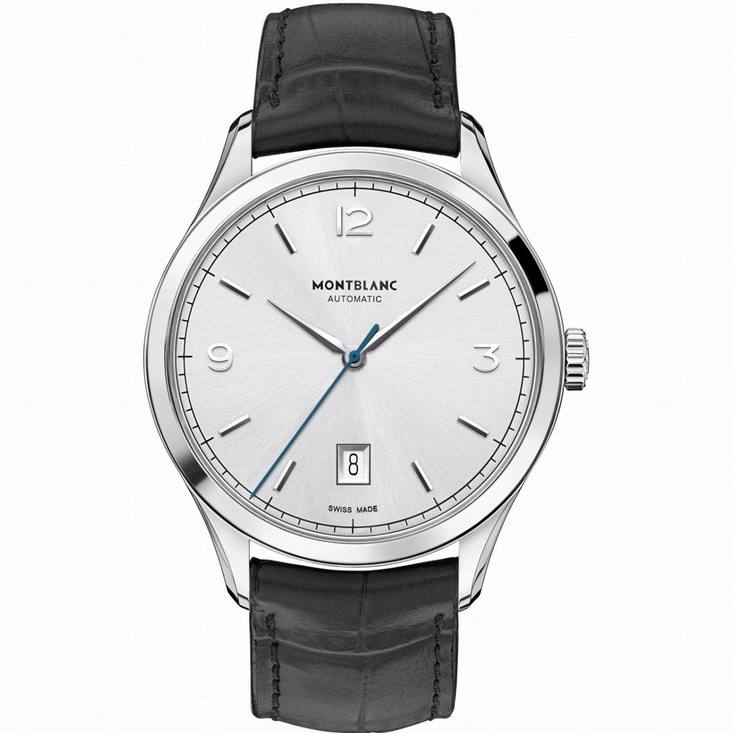 Montblanc orologio Heritage Chronometrie 40mm argento automatico acciaio 112533