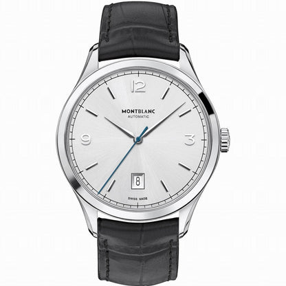 Montblanc orologio Heritage Chronometrie 40mm argento automatico acciaio 112533