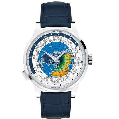 Montblanc Heritage Spirit Orbis Terratum Latino Unicef Limited Edition Automatic Stainless Steel Watch 116533