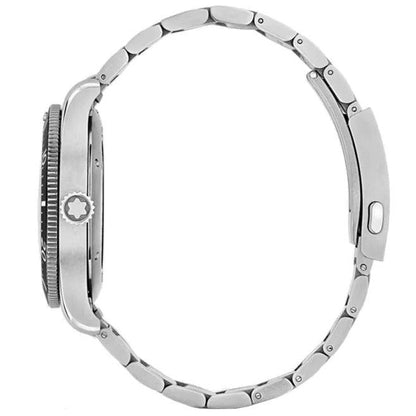 Montblanc Watch Iced Sea Date 41mm Burgundy Automatic Stainless Steel 132291