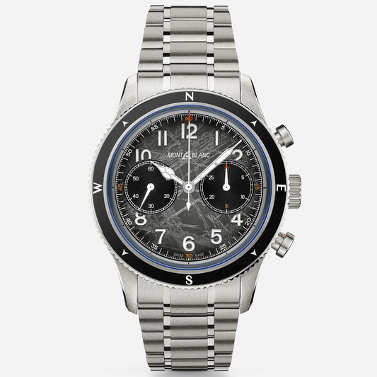 Montblanc Montblanc 1858 Automatic Chronograph 0 Oxygen The 8000 42mm grey automatic steel 130983