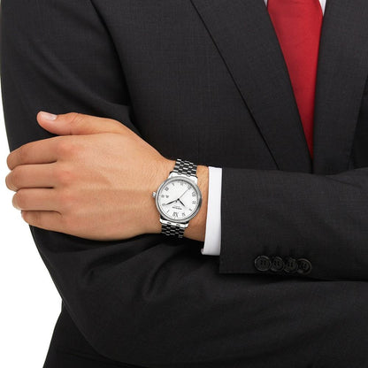 Montblanc Armbanduhr Tradition Date Automatic 40mm Stahl 112610