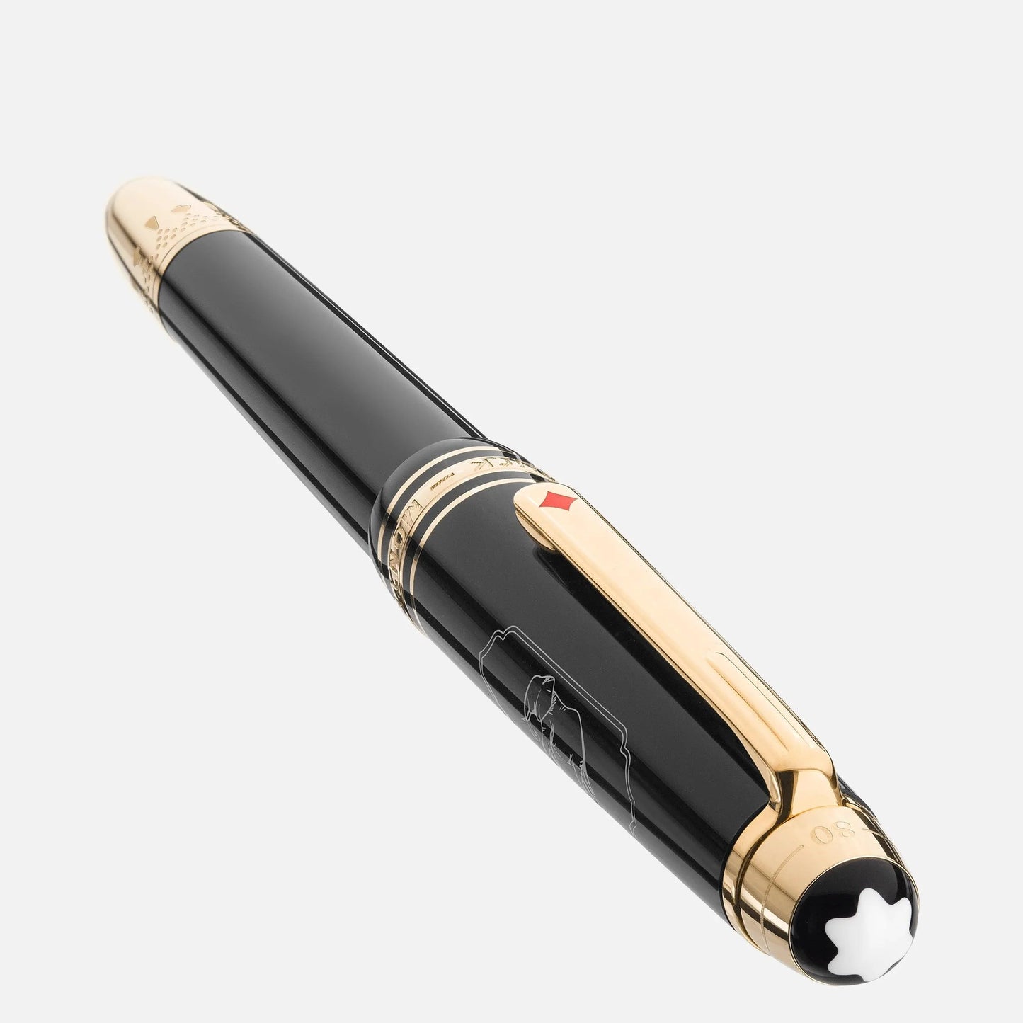 Montblanc Meisterstück Classique Around the World in 80 Days Fountain Pen F-nib