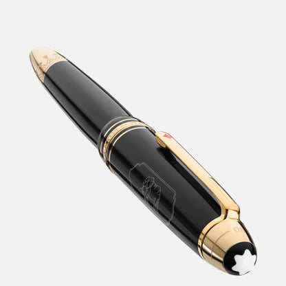 Montblanc stylo-plume LeGrand Meisterstück Le Tour du Monde en 80 Jours pointe F 128467